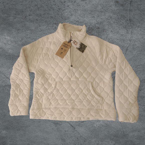 Avalanche Outdoor Supply Pullover - NWT Size L - Quilted 1/4 Zip - Picture 6 of 15